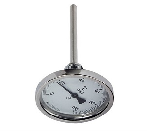 WSS、WSSX系列工業雙金屬溫度計（軸向型）